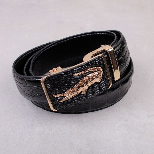 Мужской ремень "CCOOLERFIRE", черный П0874